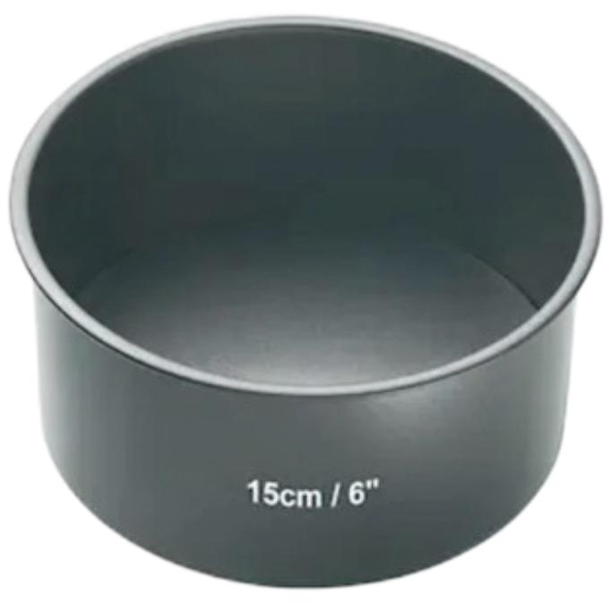 Rund kakform med löstagbar botten 15cm