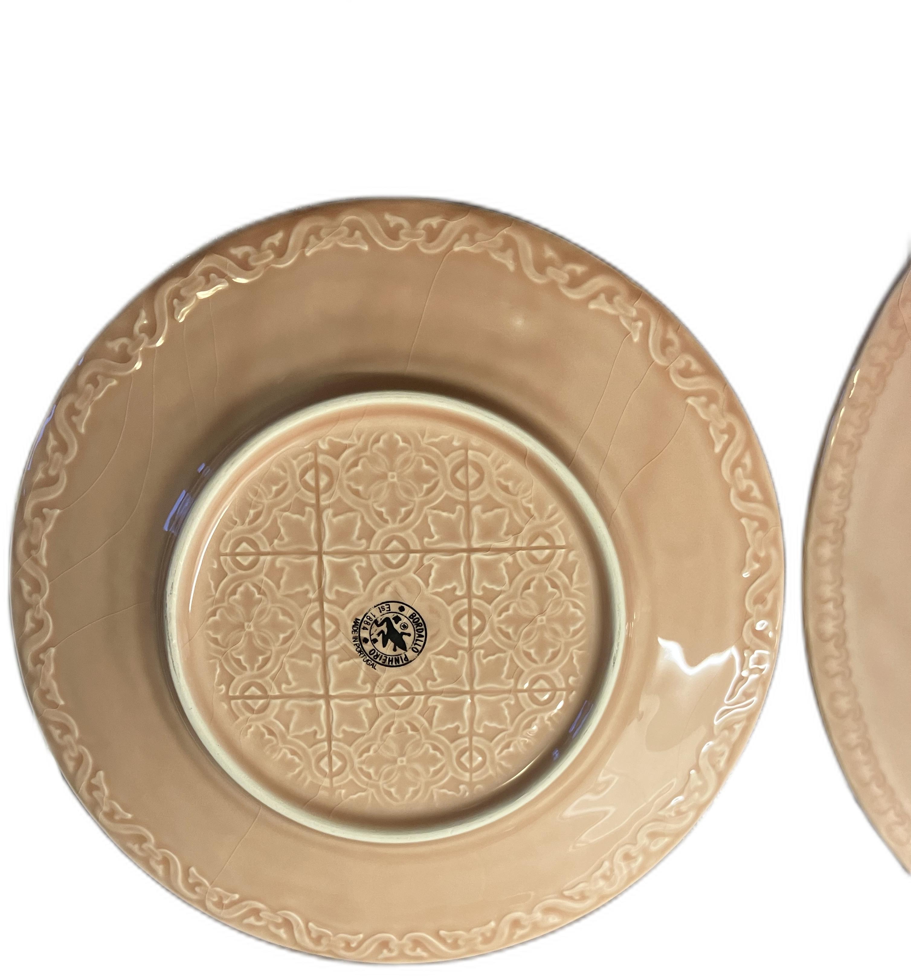 Bordallo Pinheiro Tallrikar i Keramik 4-pack