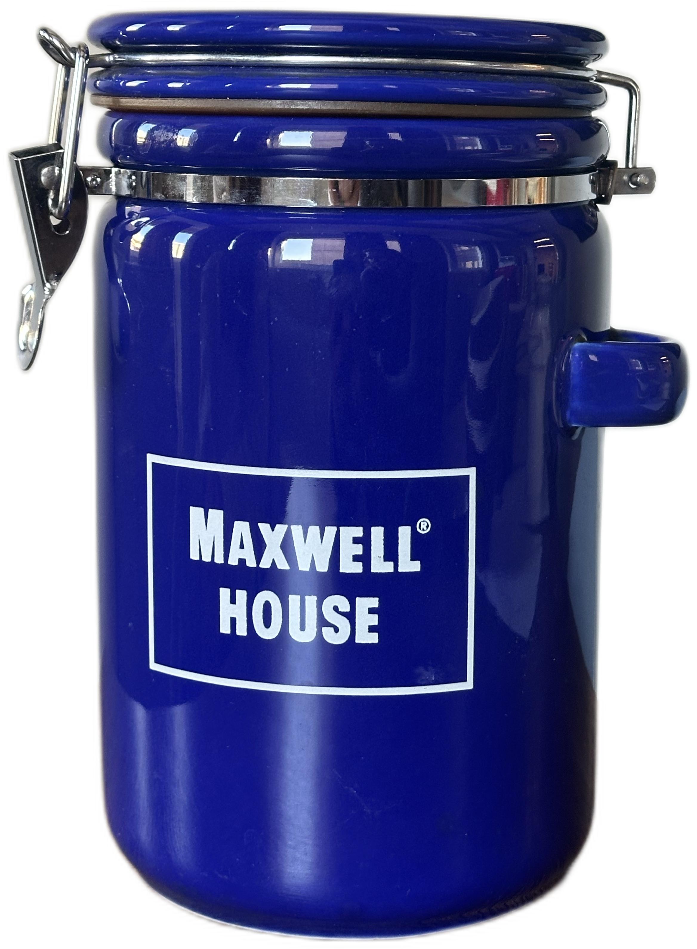 Maxwell House Kaffeburk med klämlock