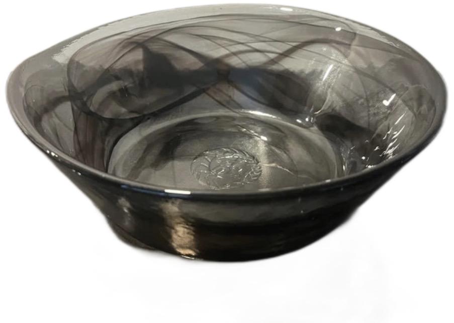 Kosta Boda Skål, Mine i Rökfärgat Glas