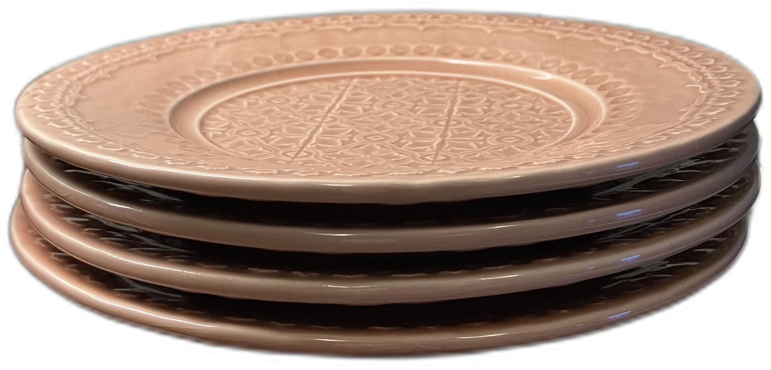 Bordallo Pinheiro Tallrikar i Keramik 4-pack