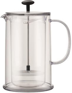 Dubbelväggt French Press i glas