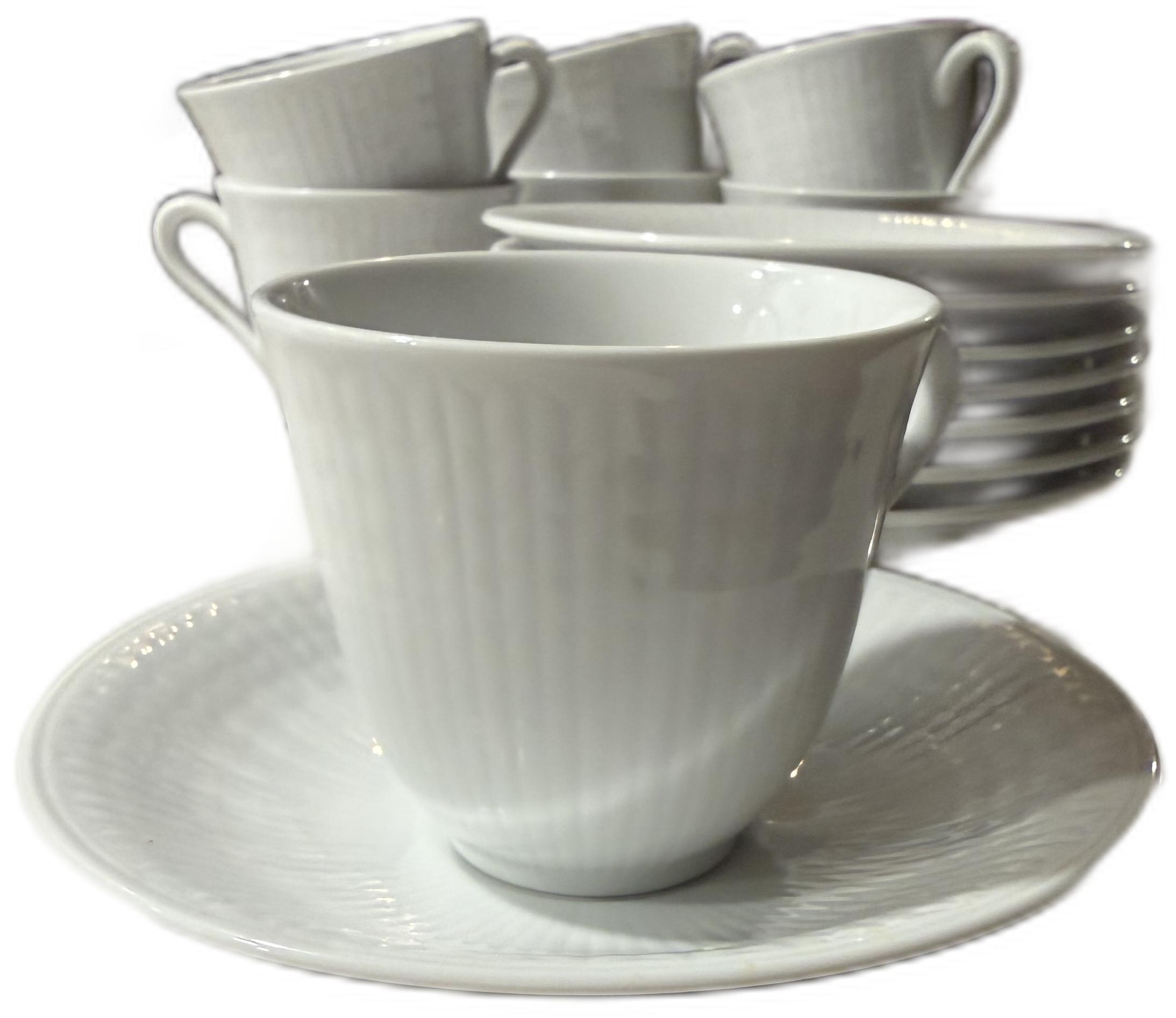 Swedish grace Kaffekopp med fat 8 st
