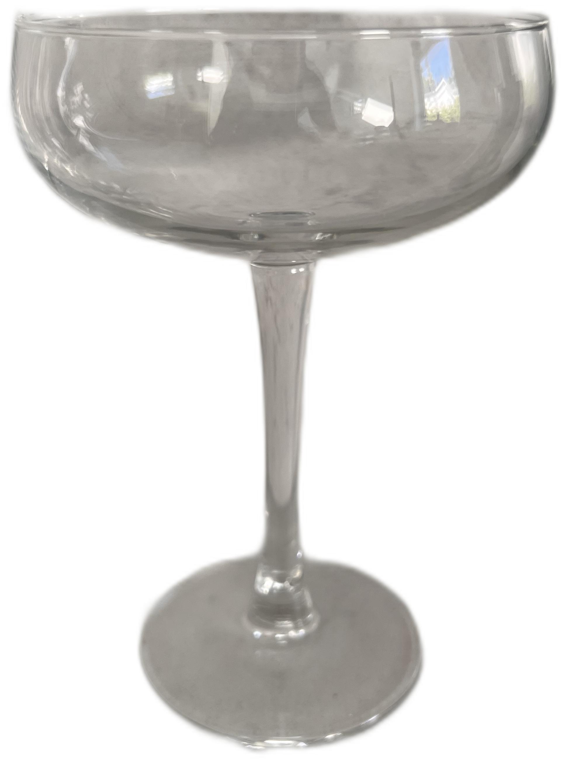 4 st Champagneglas Coupe i klarglas