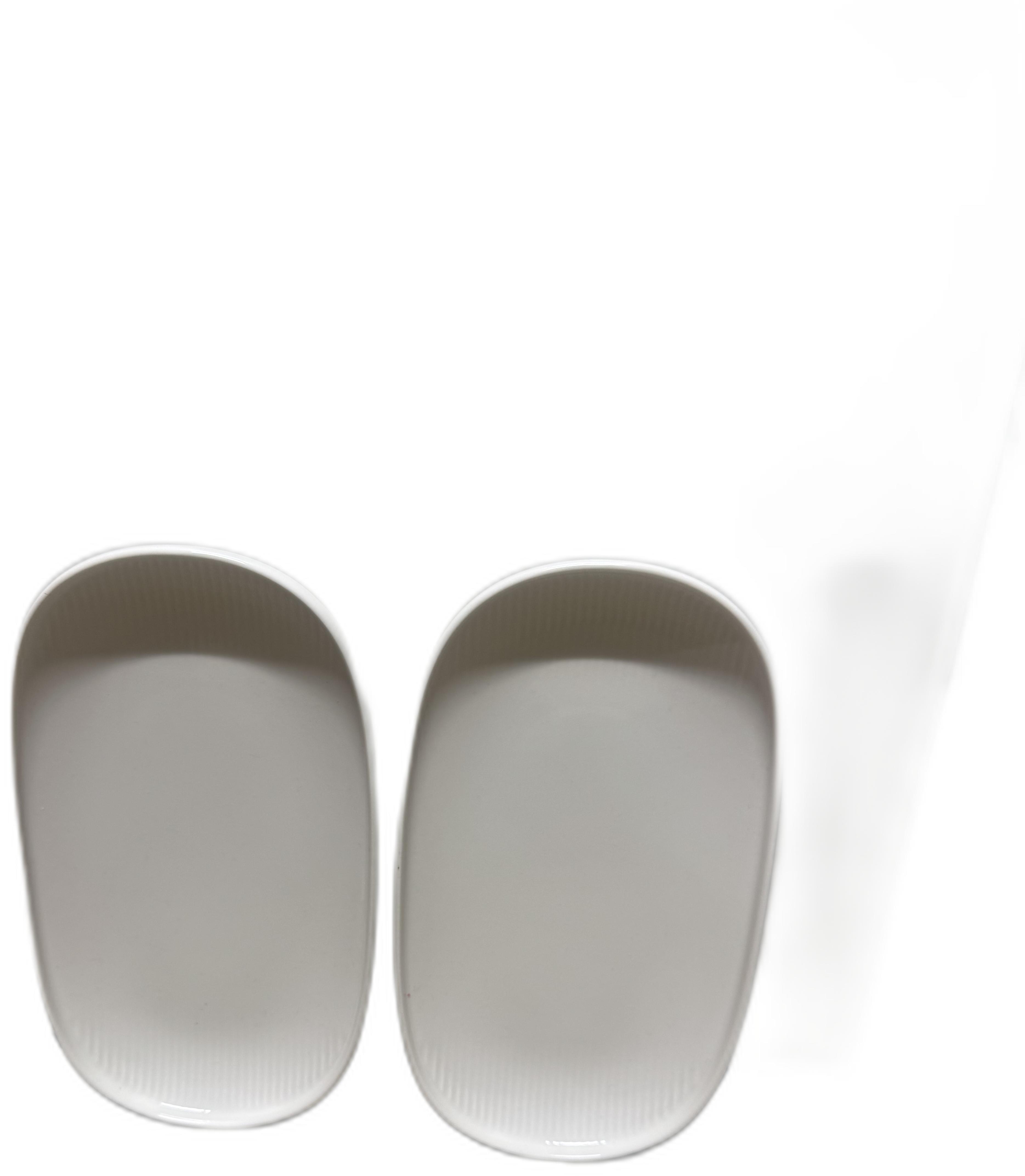 Afina tallrik 23x13 cm vit 2 st