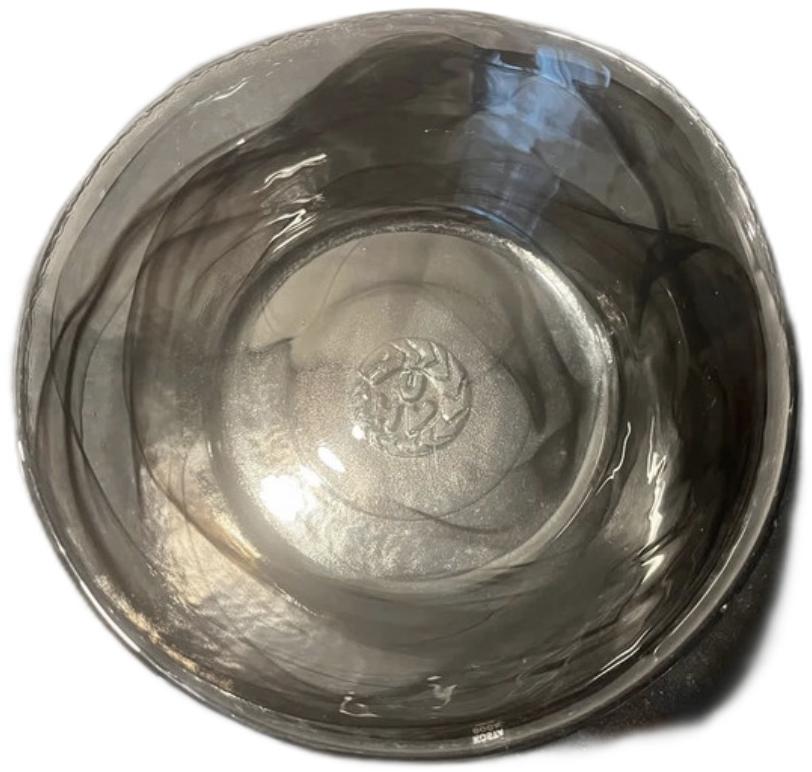Kosta Boda Skål, Mine i Rökfärgat Glas